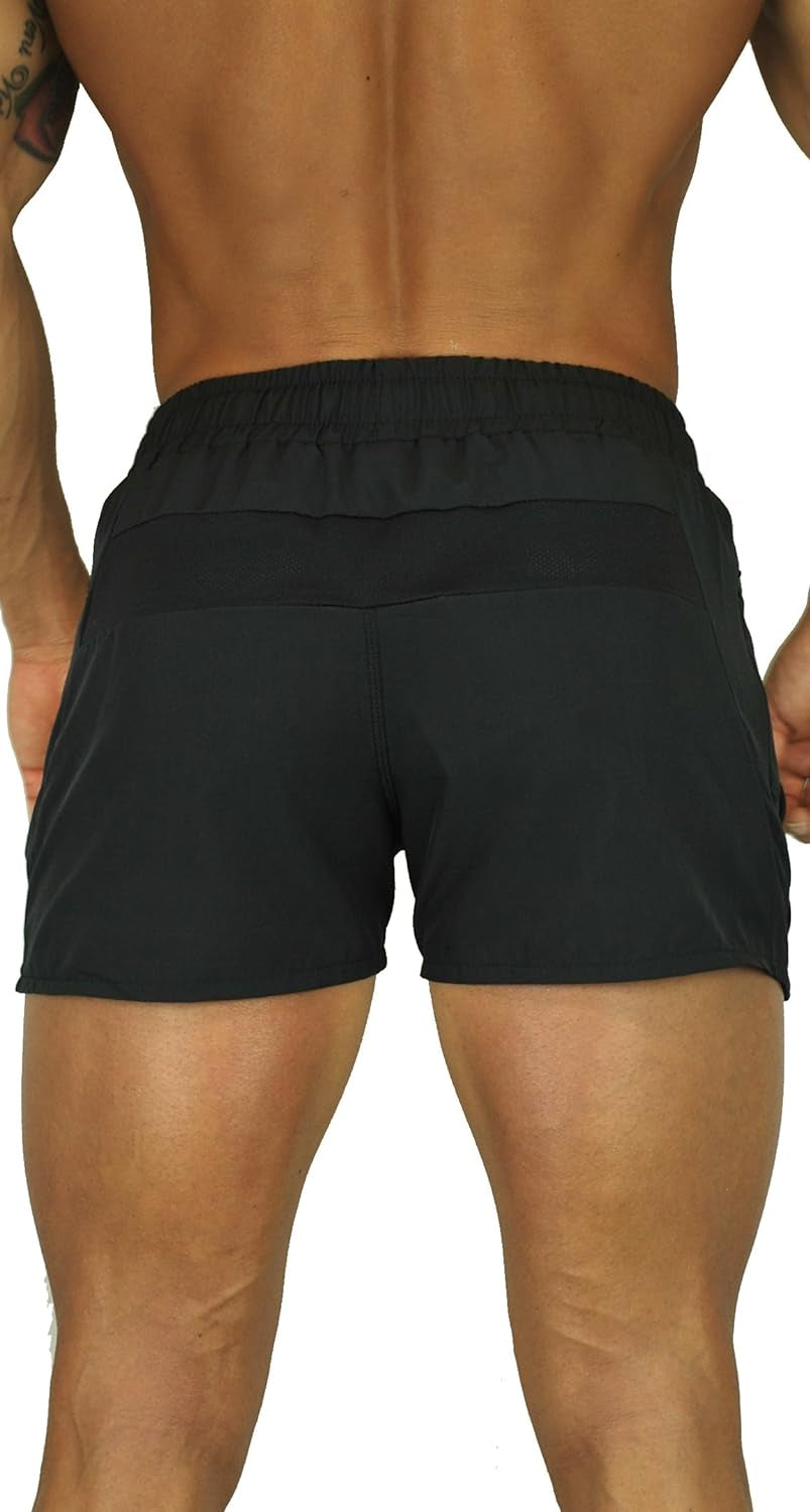 Men'S Bodybuilding Gym Running Shorts 101